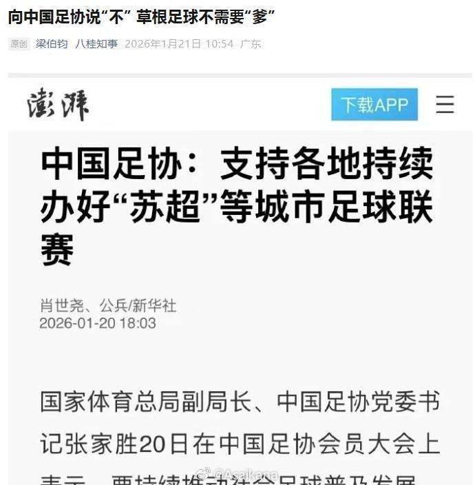 九游体育足球-自媒体炒作草根足球与足协对立被官媒转发，朱艺怒批：内容错乱，曲解政策